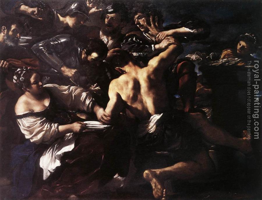 Guercino : Samson Captured by the Philistines